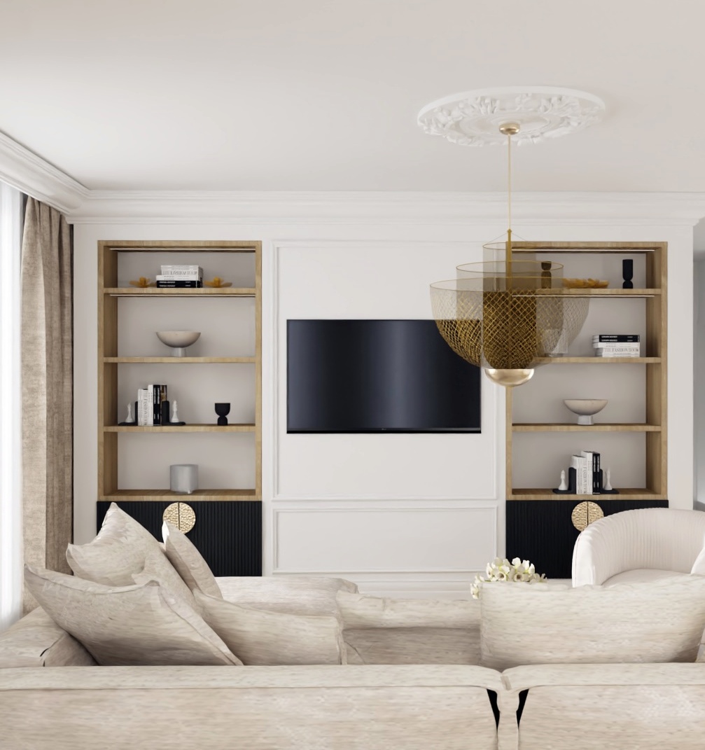 salon z jadalnią konin